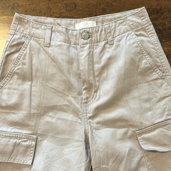 H&M cotton wide leg cargos. - Picture 6 of 8